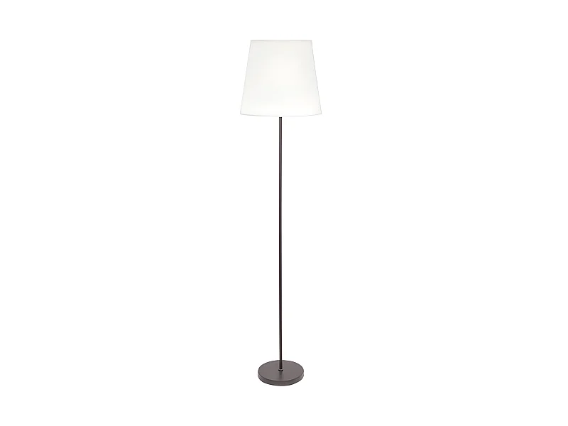 Floor Lamp Salon Maldives 1xe27 Chrome/Blanc 40d FABRILAMP.