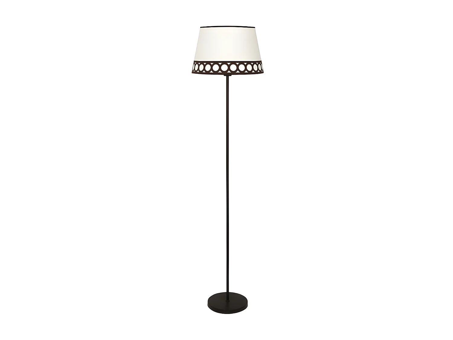 Lamp Pie Salon Dalia 1xe27 Beis/brown FABRILAMP.