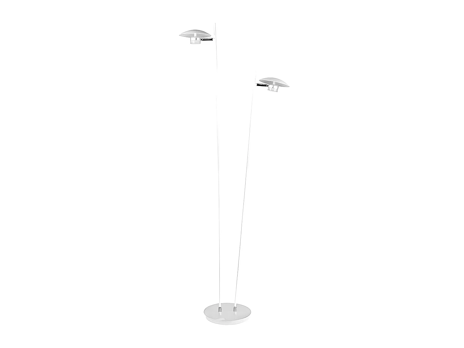 Cape Town lampe debout blanc LED 12W FABRILAMP