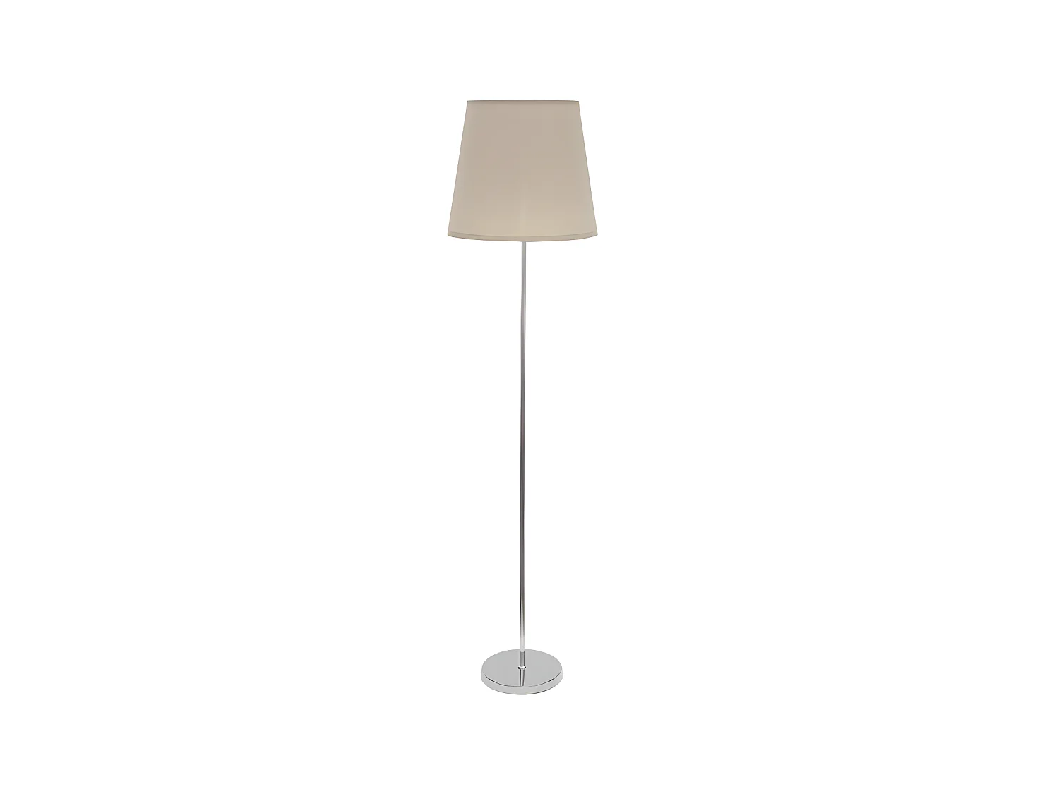 Floor Lamp Salon Maldives 1xe27 Chrome /Stone 40d FABRILAMP.