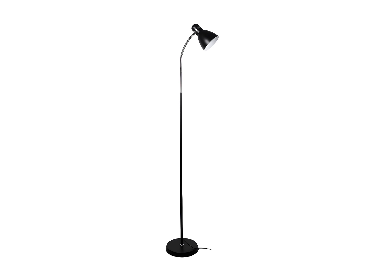 Lampada da terra by INTERLLUSA Finitura nera modello MEGARA