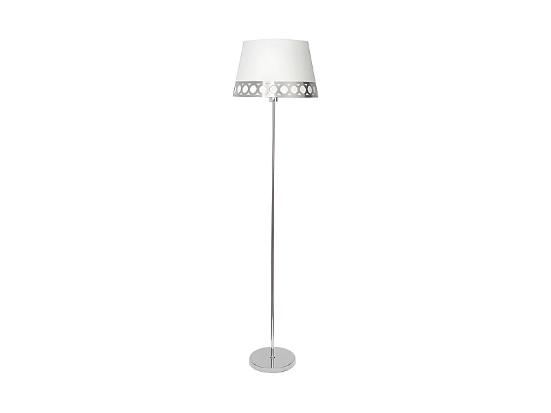 Lamp Pie Salon Dalia 1xe27 Blanc / argent FABRILAMP.