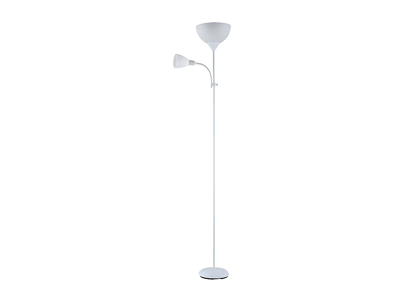 Nouveauté en lampe blanche Rigel Salon Pie avec point de lecture FABRILAMP