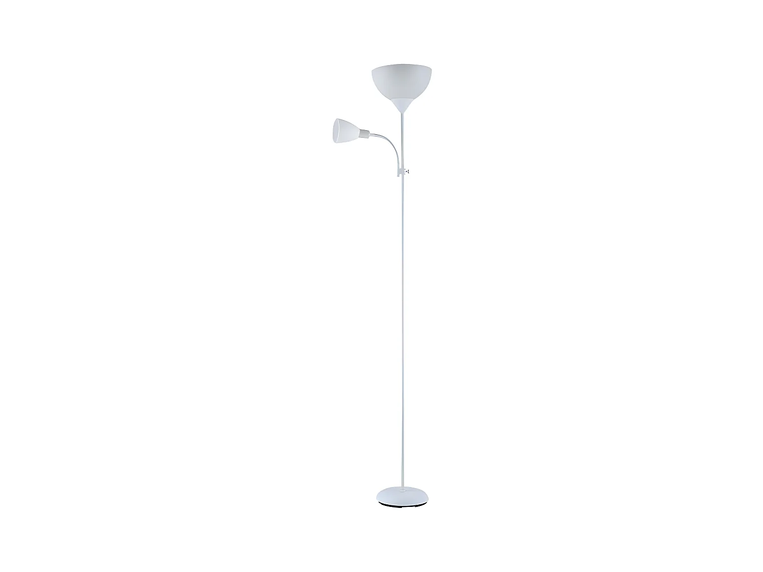Nouveauté en lampe blanche Rigel Salon Pie avec point de lecture FABRILAMP