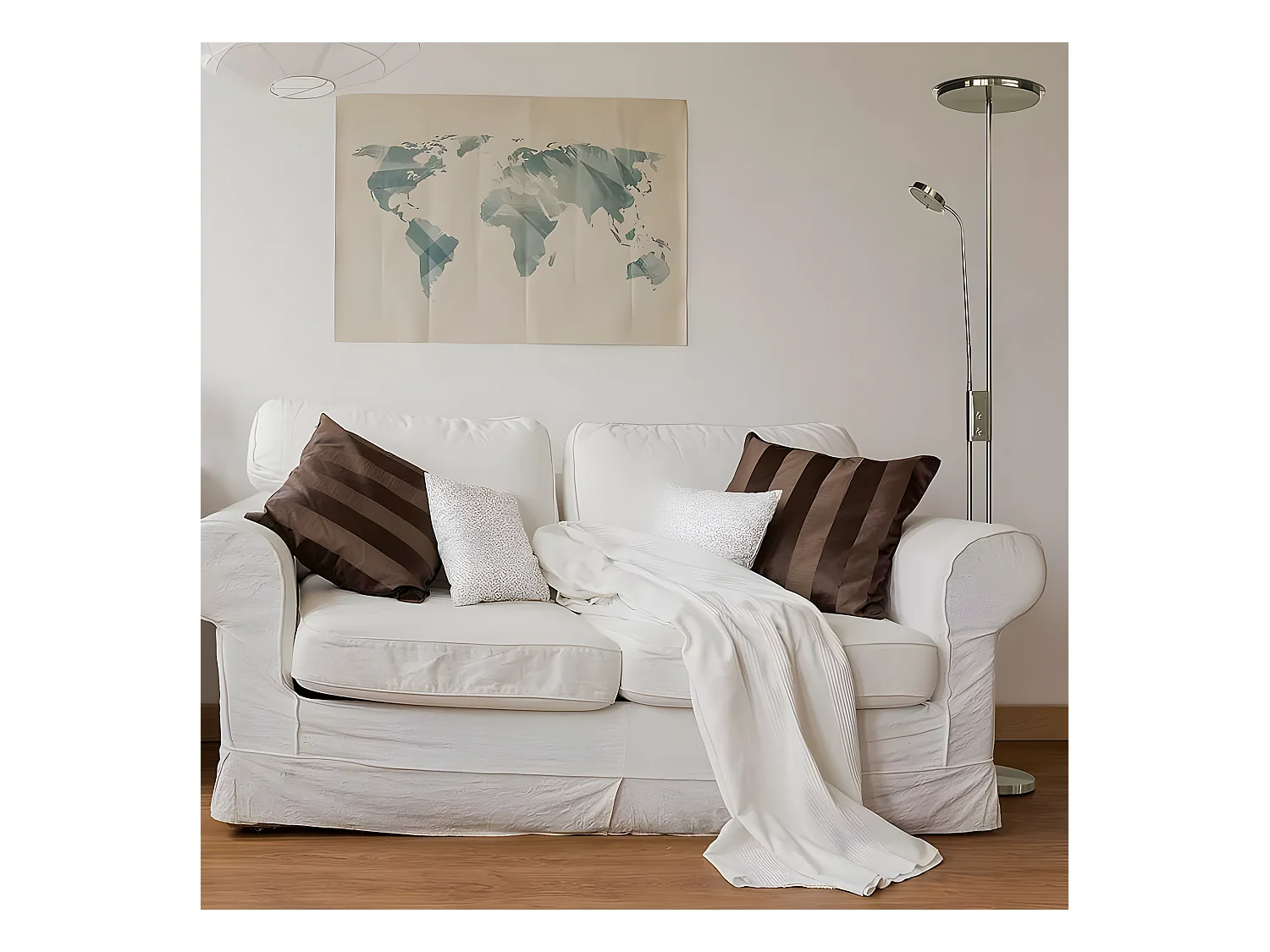 Salon Foot modèle en cuir ANTARES avec point de lecture Fabrilampreg.Intensité Et mémoire