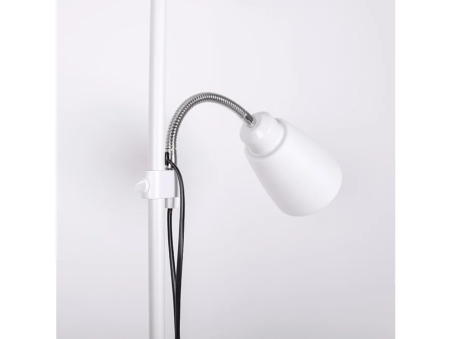 Lampadaire à double éclairage modèle VARESE blanc INTERLUSA