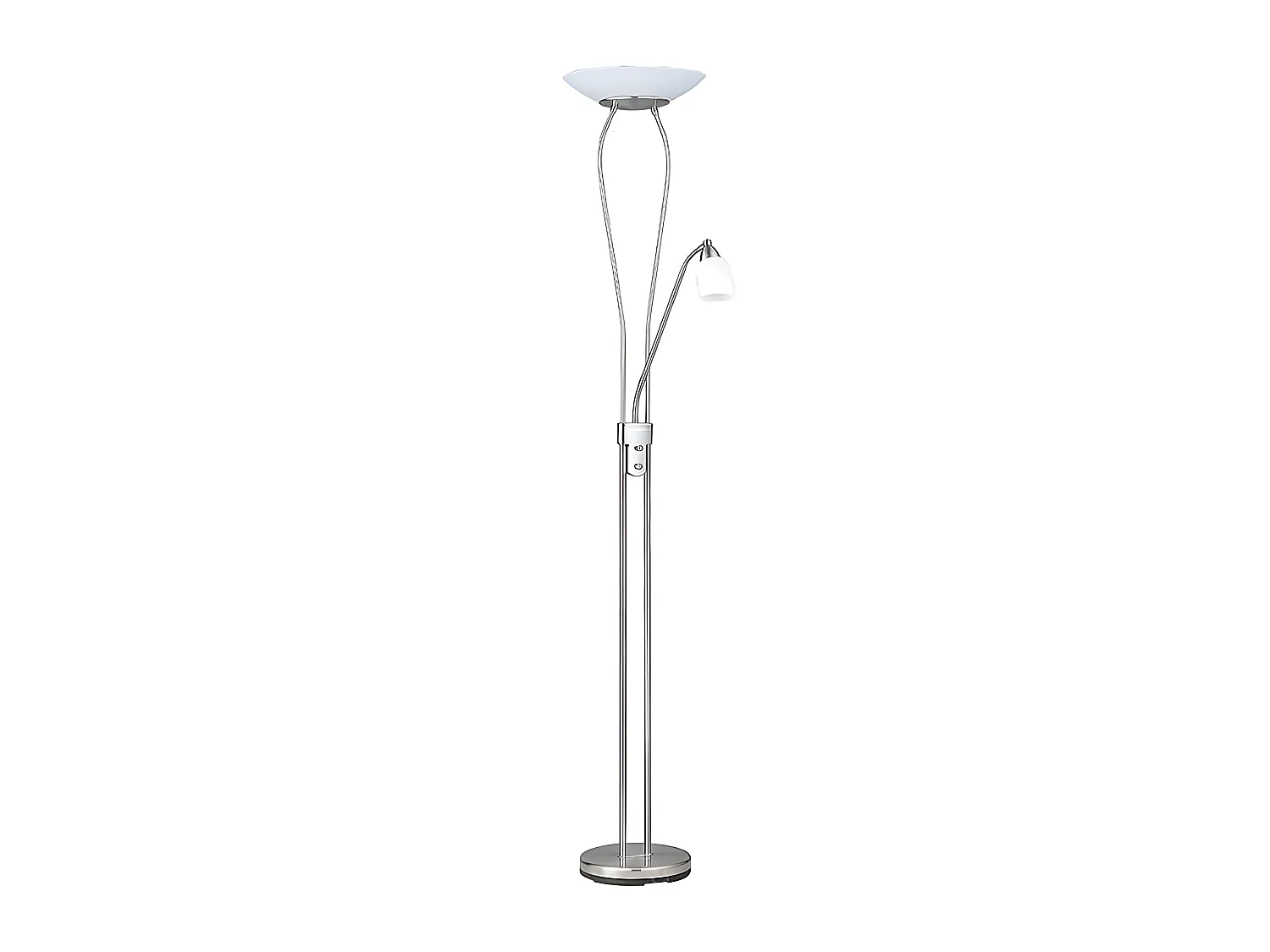 Foot Salon nickel modèle WOLF led 18+5w réglable FABRILAMP