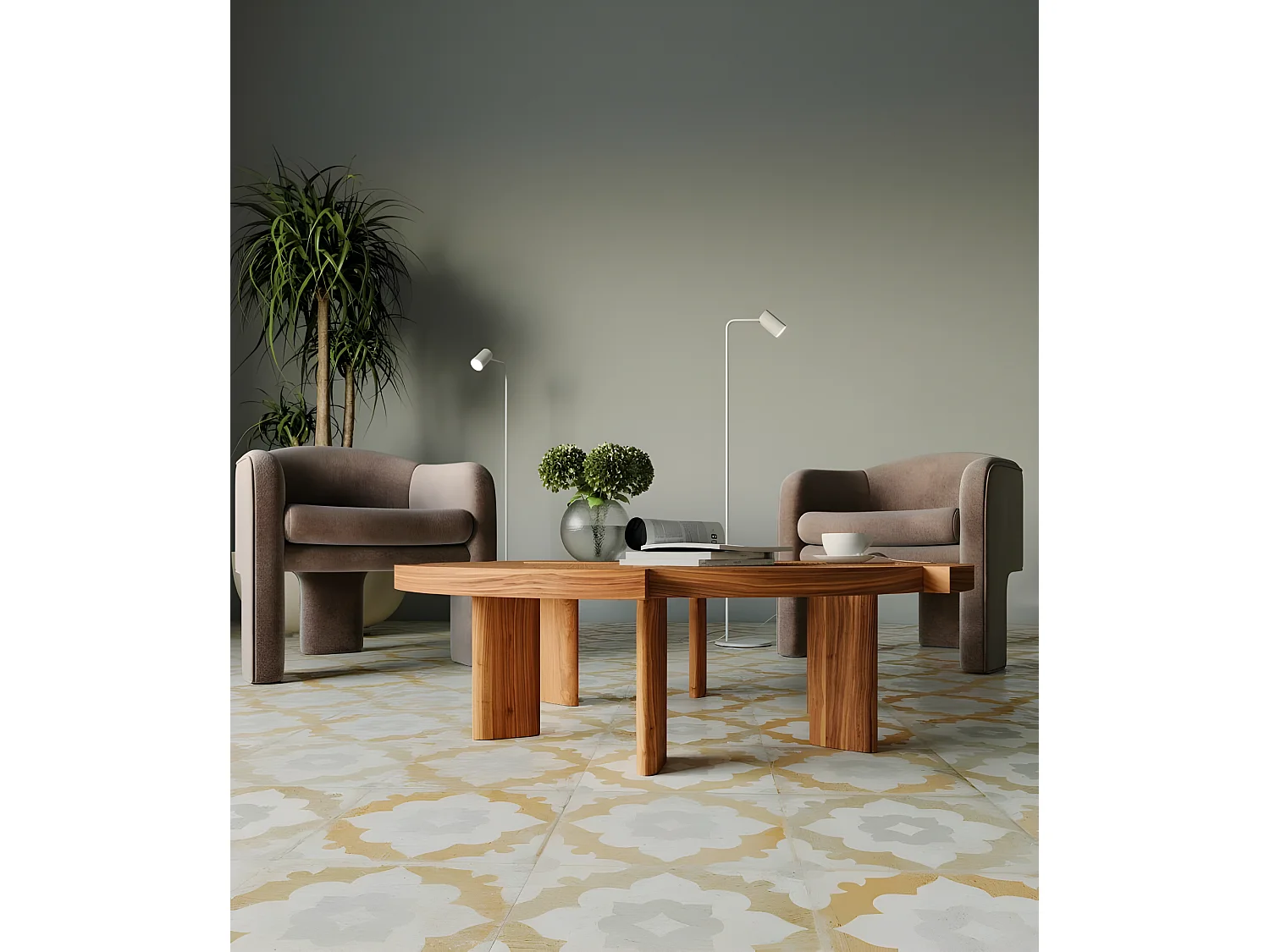 Lampara De Pie Modelo Sal Negro De Una Luz