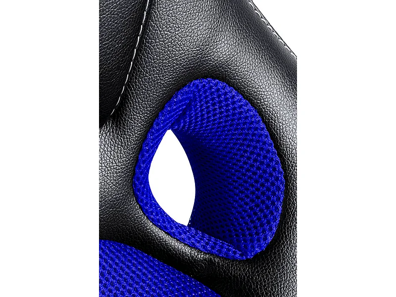 Silla Gaming Pro - Azul y Negro - Máxima Ergonomía - Ideal para sesiones de Gaming