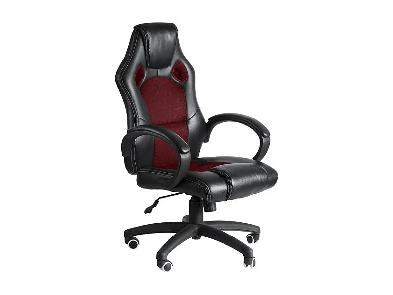 Silla Gaming Pro - Rojo y Negro - Máxima Ergonomía - Ideal para sesiones de Gaming