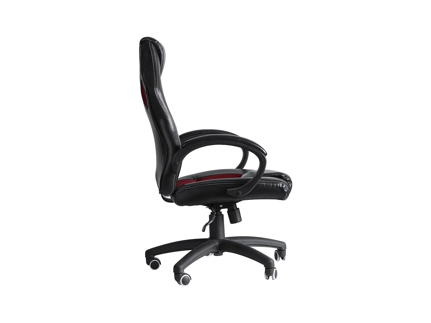 Silla Gaming Pro - Rojo y Negro - Máxima Ergonomía - Ideal para sesiones de Gaming