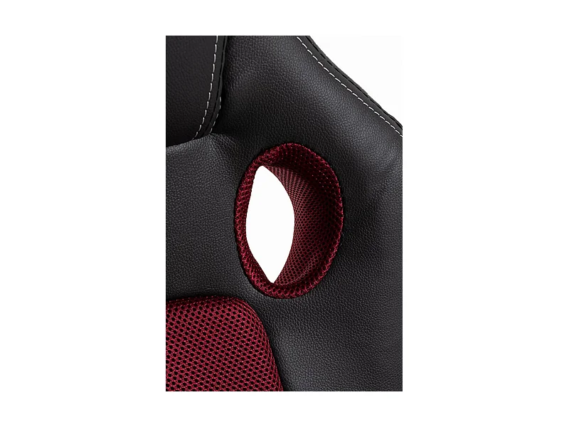 Silla Gaming Pro - Rojo y Negro - Máxima Ergonomía - Ideal para sesiones de Gaming