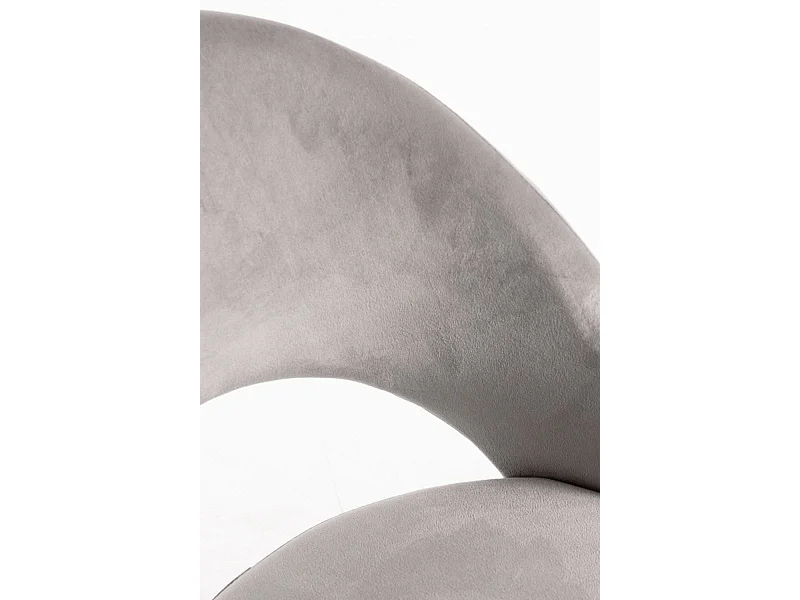 Silla de Escritorio sin brazos Hole Terciopelo Office - Diseño innovador - Ideal para Estudio y Oficinas