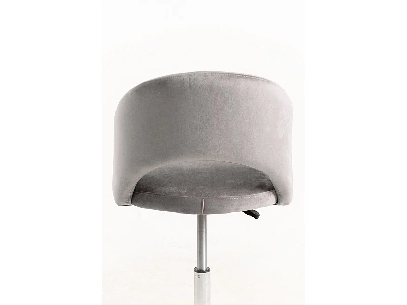 Silla de Escritorio sin brazos Hole Terciopelo Office - Diseño innovador - Ideal para Estudio y Oficinas