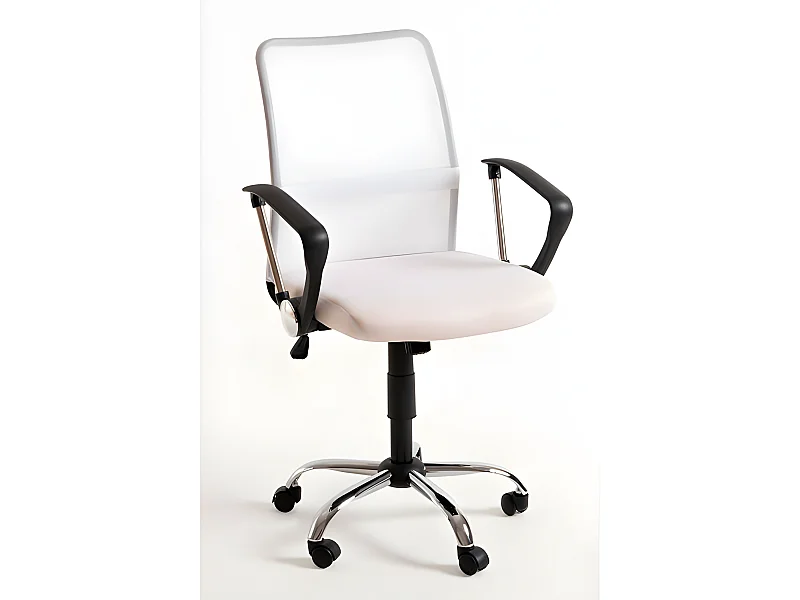Silla de Oficina Blanca Kubas - Máxima Ergonomía - Ideal para Escritorio y Gaming