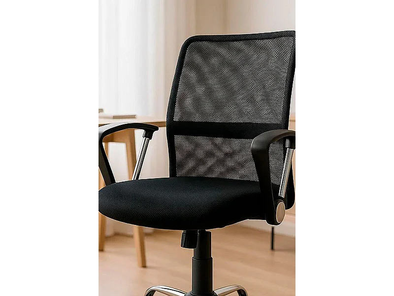 Silla de Oficina Negra Kubas - Máxima Ergonomía - Ideal para Escritorio y Gaming