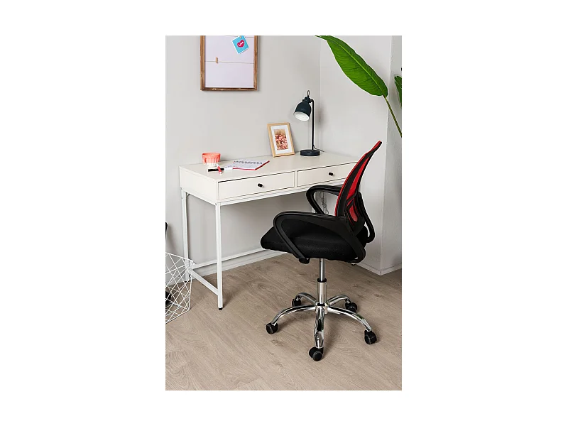 Silla de Oficina Azul y Negra Midi Pro - Máxima Ergonomía - Ideal para Escritorio y Gaming