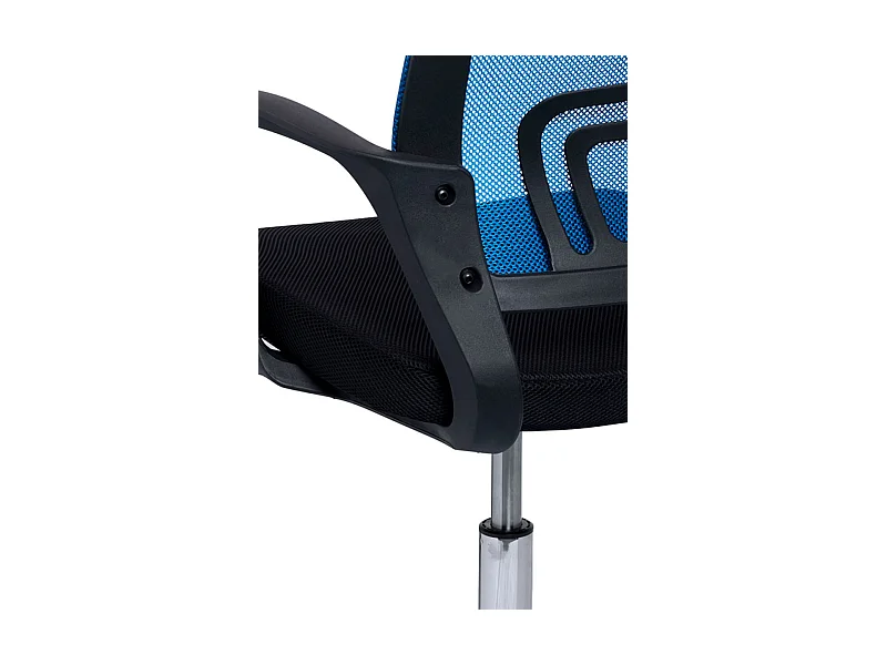 Silla de Oficina Azul y Negra Midi Pro - Máxima Ergonomía - Ideal para Escritorio y Gaming