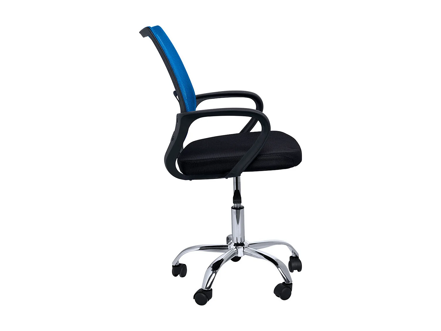 Silla de Oficina Azul y Negra Midi Pro - Máxima Ergonomía - Ideal para Escritorio y Gaming
