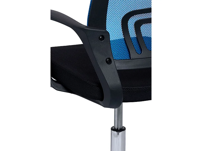 Silla de Oficina Azul y Negra Midi Pro - Máxima Ergonomía - Ideal para Escritorio y Gaming