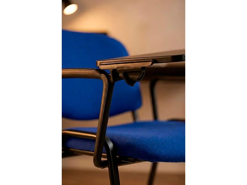 Pack 4 Sillas de Oficina sin ruedas ni brazos Ofis con Pala y Brazo - Máxima Ergonomía - Ideal para Escritorio y Gaming