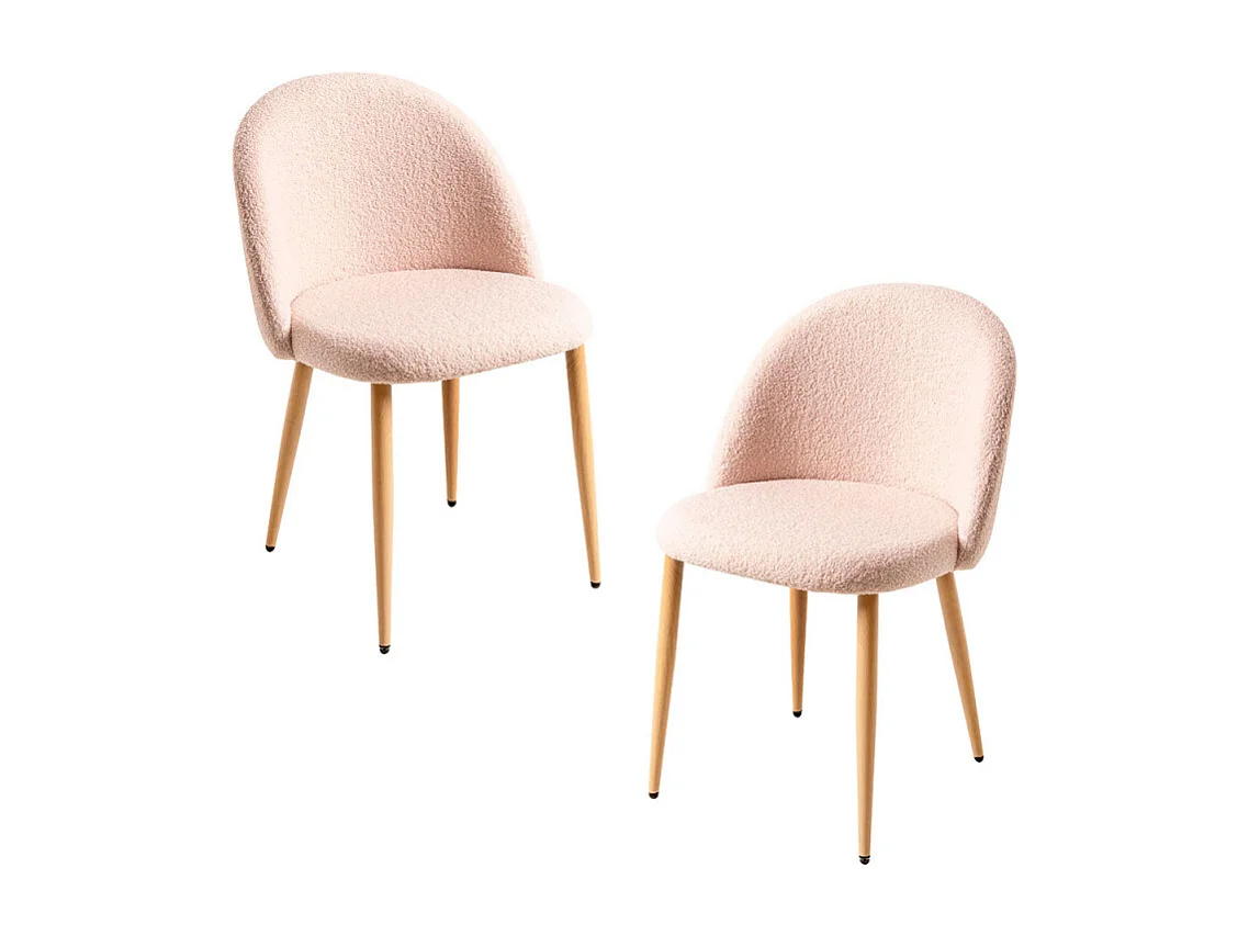 Packs Sillas Comedor - Pack 2 Sillas Vint Borreguito - Beige