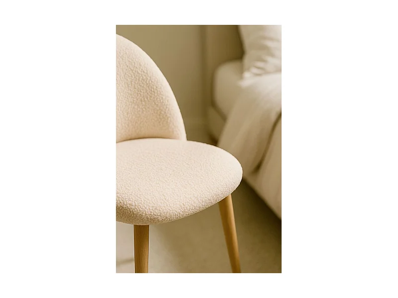 Sillas Comedor - Silla Vint Borreguito - Beige