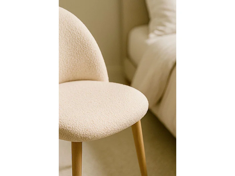 Sillas Comedor - Silla Vint Borreguito - Beige