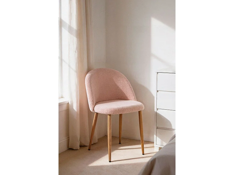 Sillas Comedor - Silla Vint Borreguito - Beige