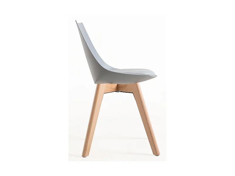 Packs Sillas Comedor - Pack 4 Sillas Blok - Gris claro