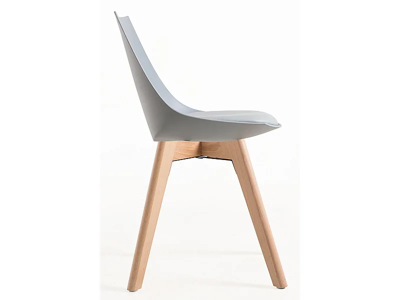 Packs Sillas Comedor - Pack 4 Sillas Blok - Gris claro