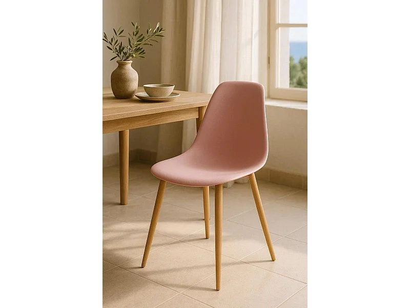 Sillas Comedor - Silla Mykle - Rosa
