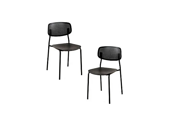 Packs Sillas Comedor - Pack 2 Sillas Piki - Negro
