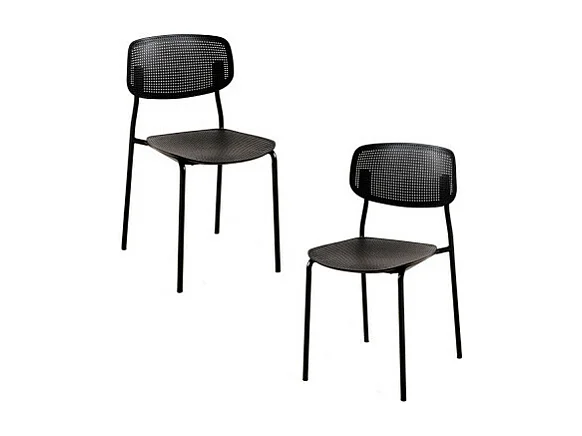 Packs Sillas Comedor - Pack 2 Sillas Piki - Negro