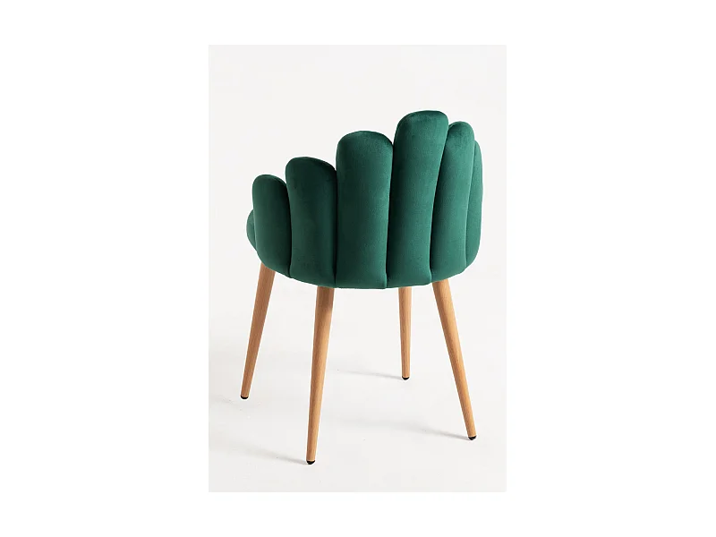 Packs Sillas Comedor - Pack 4 Sillas Hand Terciopelo - Verde
