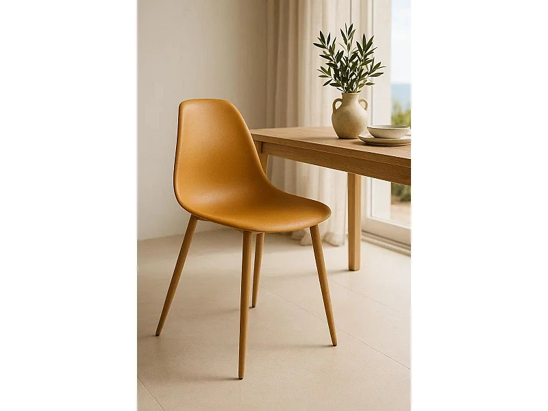 Sillas Comedor - Silla Mykle - Mostaza