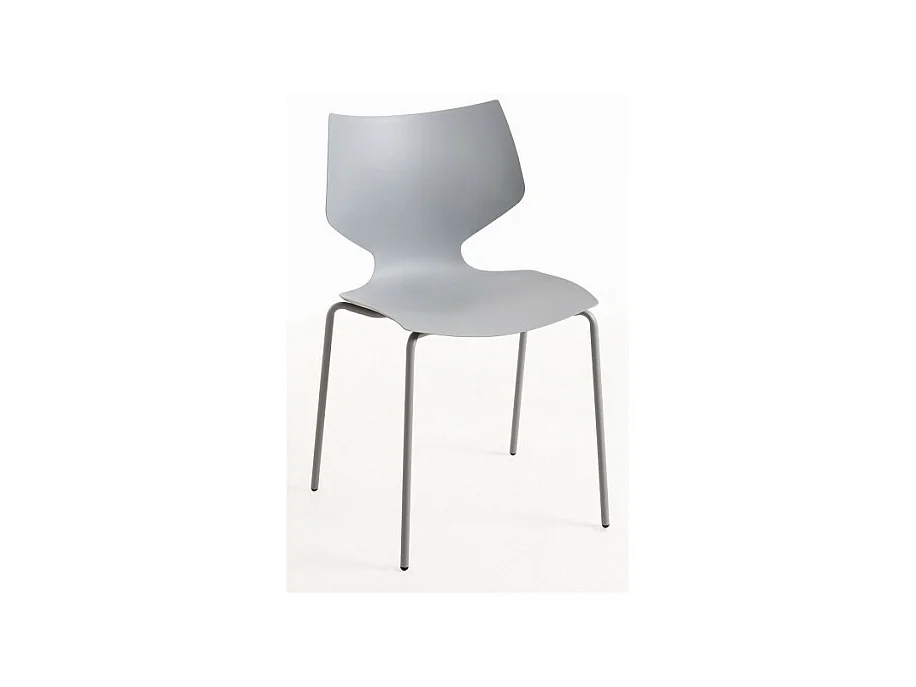 Sillas Comedor - Silla Plecy - Gris