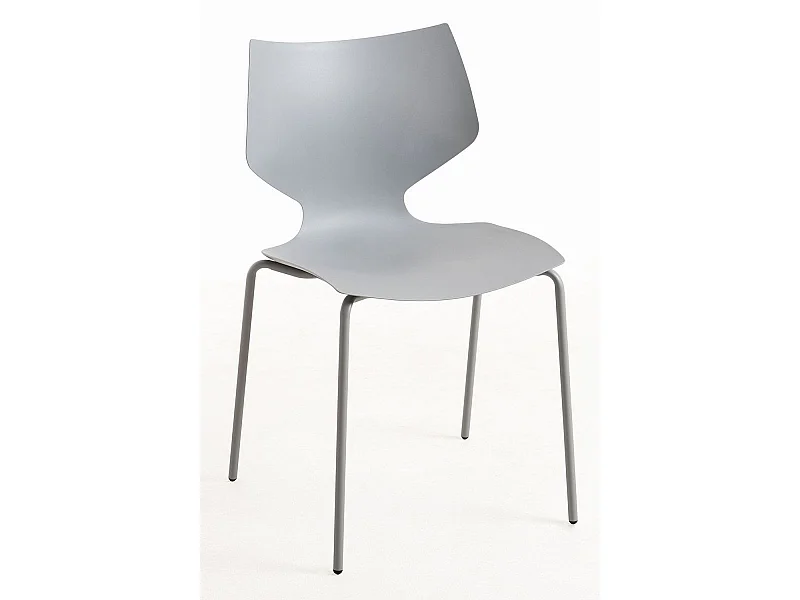 Sillas Comedor - Silla Plecy - Gris