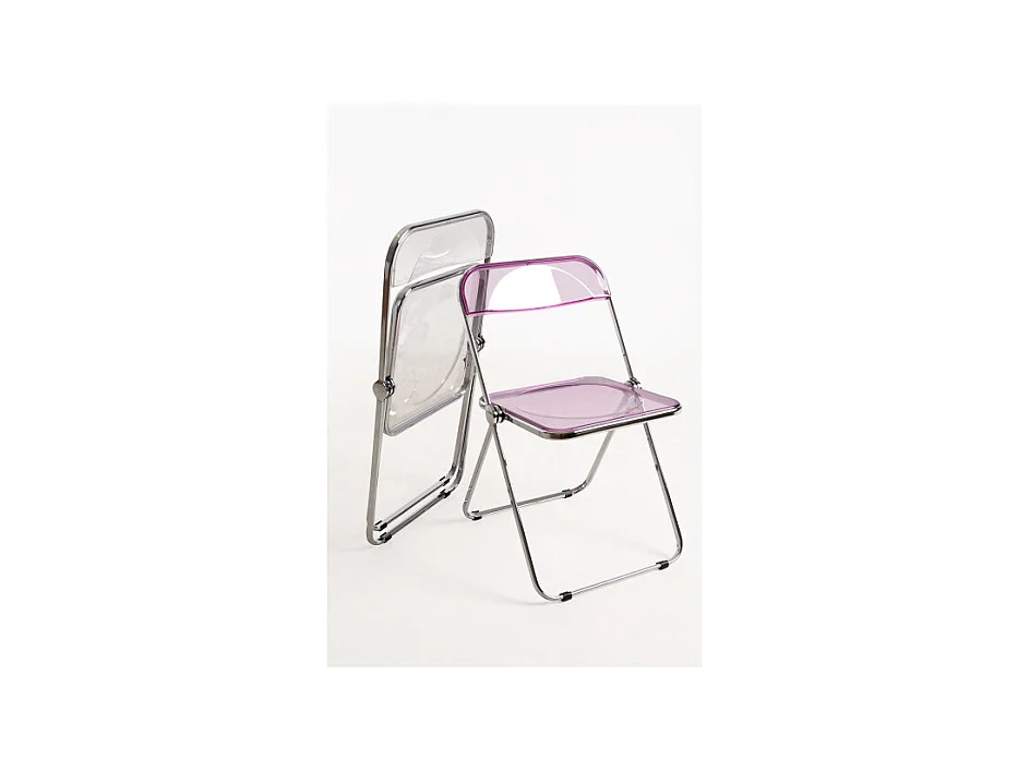 Packs Sillas Plegables - Pack 4 Sillas Tamy - Transparente Ahumada