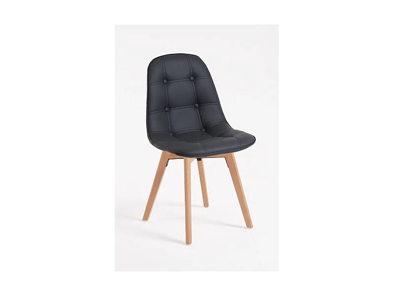 Sillas Comedor - Silla Vorak - Negro