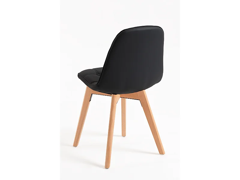 Sillas Comedor - Silla Vorak - Negro