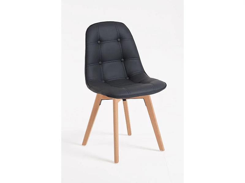 Sillas Comedor - Silla Vorak - Negro