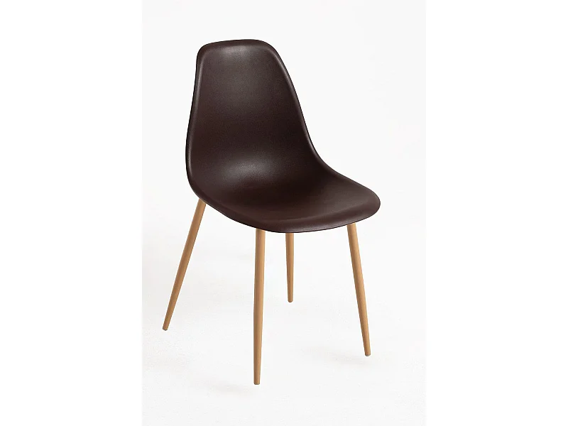 Sillas Comedor - Silla Mykle - Marrón