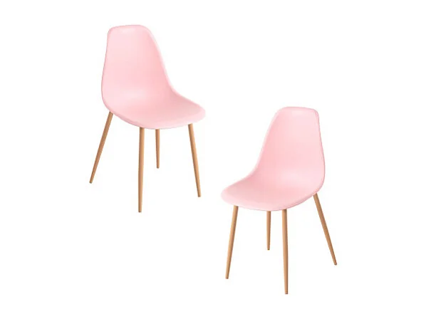 Packs Sillas Comedor - Pack 2 Sillas Mykle - Rosa