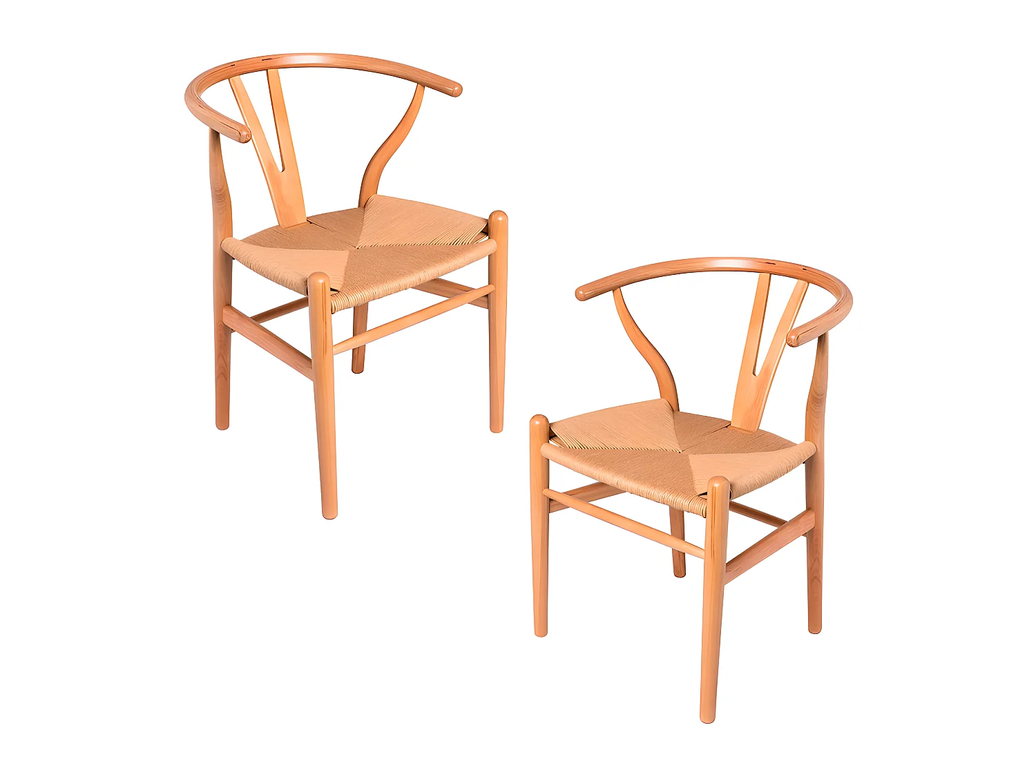 Packs Sillas Comedor - Pack 2 Sillas Wis Madera - Marrón