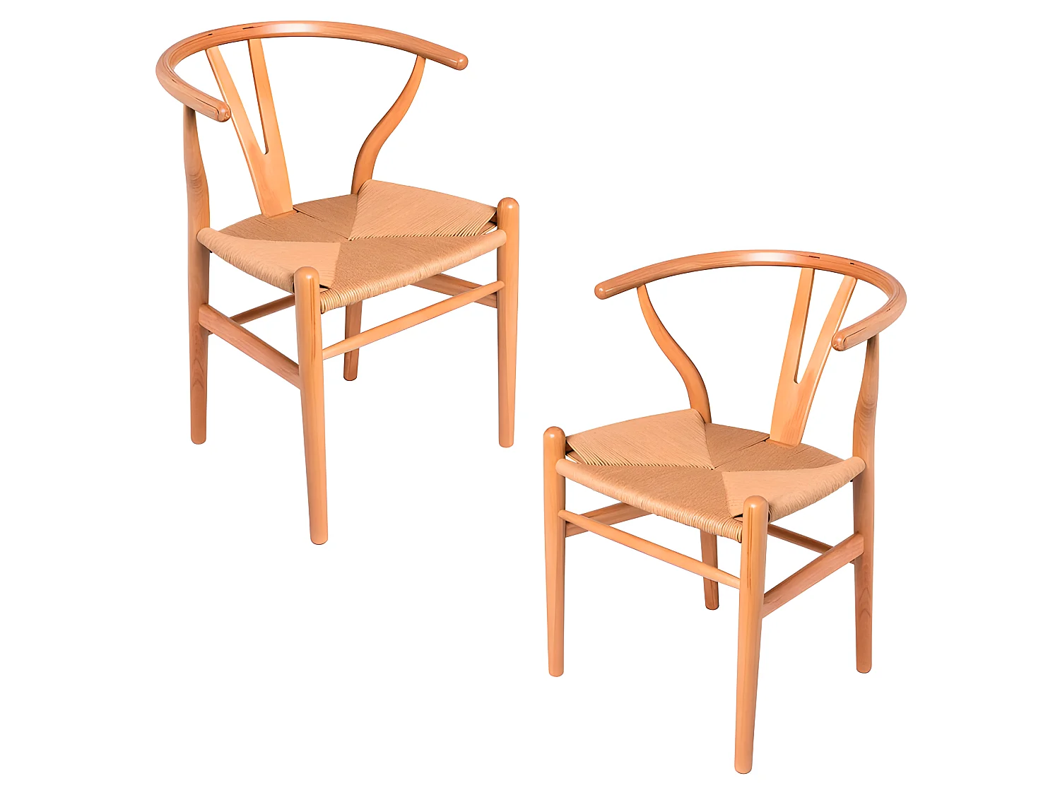 Packs Sillas Comedor - Pack 2 Sillas Wis Madera - Marrón