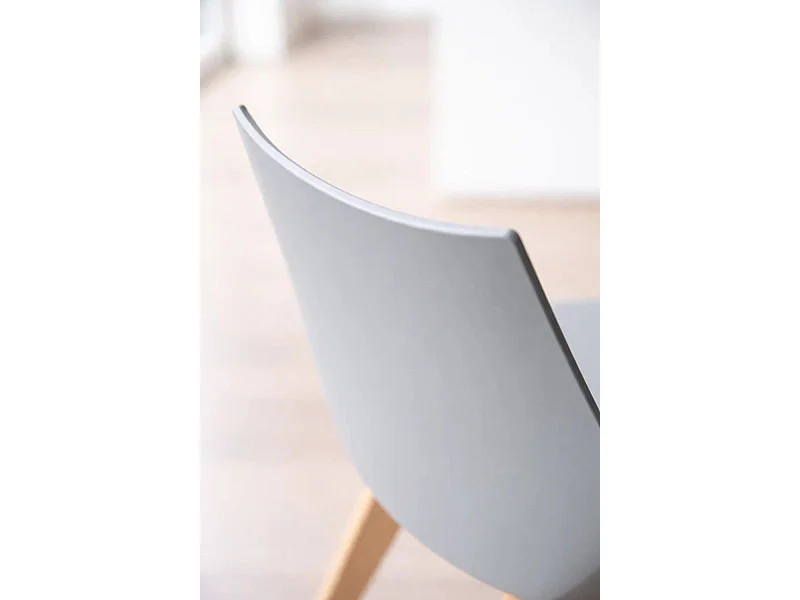 Sillas Comedor - Silla Blok - Gris