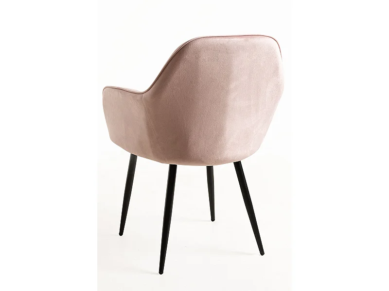 Packs Sillas Comedor - Pack 2 Sillas Chic Black - Rosa