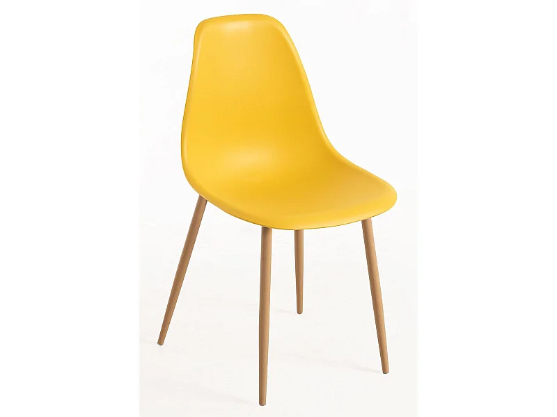 Sillas Comedor - Silla Mykle - Amarillo