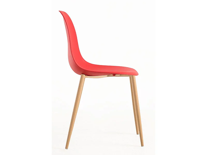 Sillas Comedor - Silla Mykle - Rojo